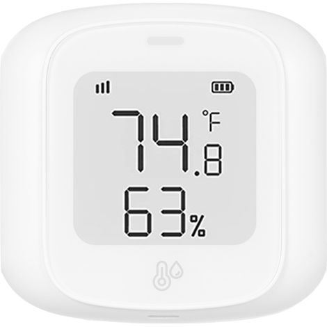 Eosnow Smart Temperatur- und Feuchtigkeitssensor LCD Digitale Anzeige hoher Genauigkeit Innenthermometer Hygrometer (1/5)