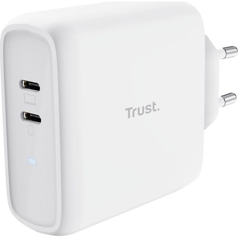 Trust Maxo Universel Blanc Secteur Charge rapide Intérieure