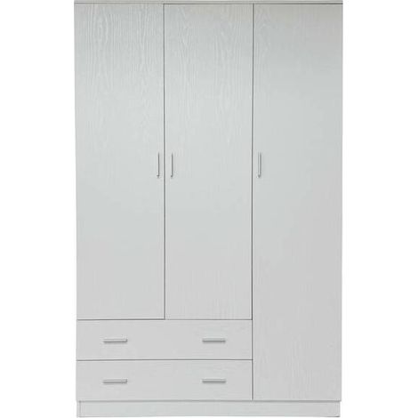 ARMADIO SPACE 3A+2C BIANCO FRASSINO 120X52X190CM