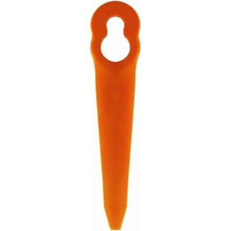 100 lame per decespugliatore, lame in plastica per decespugliatore senza fili (1/4)
