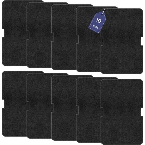 Filtre Evaporateur - 240 X 155 X 11 Mm - Pour Seche-Linge Condensation Et Pompe A Chaleur - 10 Unites