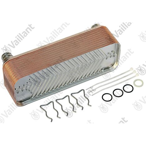 VAILLANT Scambiatore di calore ACS, 20 piastre VSC 126+196-C 140/150 R1 e succ. Vaillant-Nr. , 0020023153
