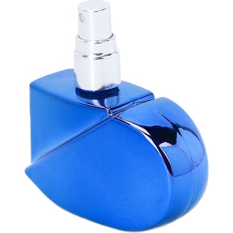 Flacon vaporisateur de parfum rechargeable en forme de cœur, portable et vide, 25 ml, bleu (1/5)