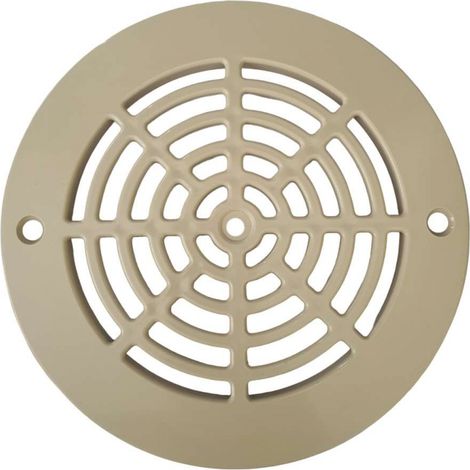 Hayward – Grille pour bonde de fond de piscine – PDFX9958SA – Diamètre 19.7 cm – En ABS couleur sable – Entraînement 17 cm