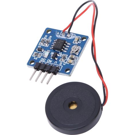 Module détecteur de vibration piézoélectrique à choc, module interrupteur de vibration 5.0V DC AD/DO (1/5)
