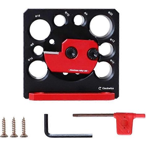 Gabarit réglable pour fabrication de chevilles 8 mm-20 mm avec lames en carbure (1/5)