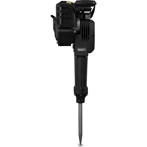 Eberth – Marteau-piqueur thermique essence 2,5CV 20-55J – SDS HEX 30mm – Moteur 2 temps pour béton armé – Châssis léger 20kg — vue 4