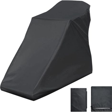 Laufbandabdeckung – Wasserdicht für drinnen und draußen – 210D Oxford-Gewebe, silberfarben – 200 x 95 x 150 cm – staubdicht – 1 Stück (1/5)