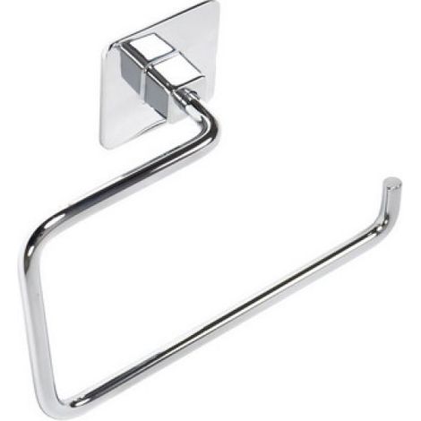 ASCIUGAMANI AD ANELLO MOD. COLD WIND Cromo cm 18 x h.12 x 7