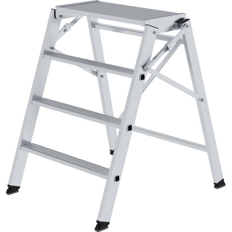 MUNK Aluminium Arbeitspodest klappbar 4 Stufen (1/4)