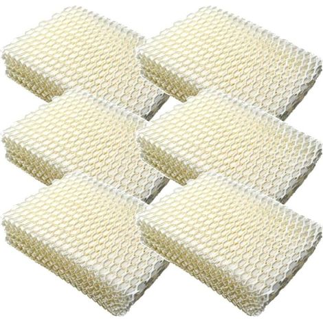 Wick filter for humidifier compatible with ReliOn WF813 RCM-832 RCM832 RCM-832N DH-832 Duracraft DH-830 Robitussin DH832 Honeywell HC832 humidifiers - 6 pieces (1/4)