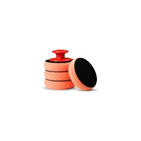 Eponge À Polir, Avec Poignée, Microfibre Handpolierschwamm, Wax Applicateur Pad Pour Les Cires, Vernis, Peinture, Pâte À Polir Auto-Éponges/Auto-Éponge/Polissage-Pad (1/4)