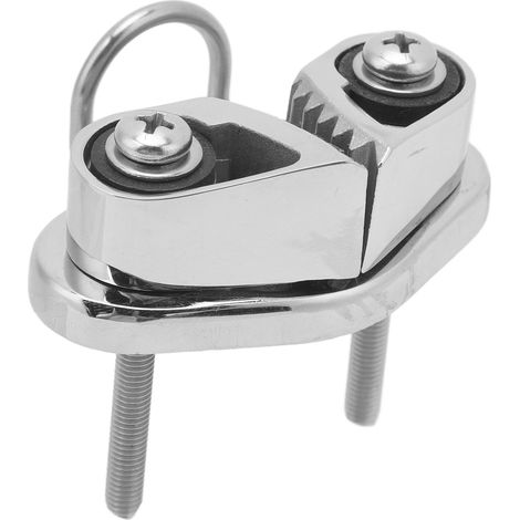 Taquet de pont en acier inoxydable 316, anneau de guidage pour cordage, mousqueton de bateau, fixation pour cordes de 3 à 12 mm, accastillage nautique (1/5)