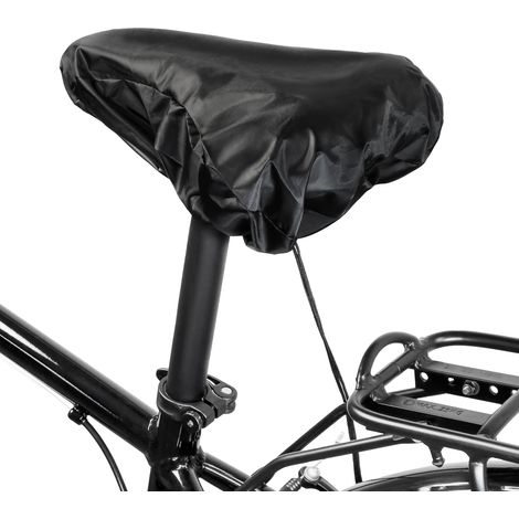 Housse de selle de vélo imperméable - Noire (1/4)