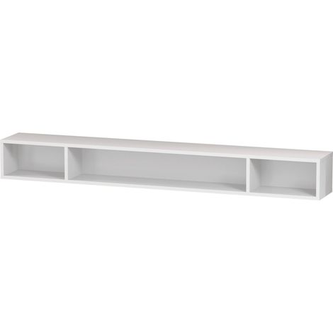Duravit L-Cube Regalelement horizontal, 3 Fächer, 140x1000x120mm,
