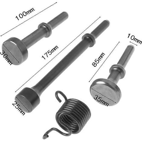 Nouveauté 2021 : 1 jeu de marteau pneumatique de lissage, embouts durables, outils à embout long et ressort de réparation de pneus (1/5)