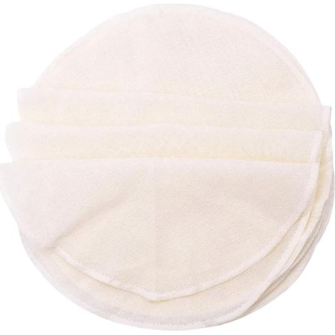 Tapis Vapeur en Coton Beige Réutilisable et Pliable, 30 Pièces pour Cuisson Vapeur de Petits Pains Cuisine et Maison'-'- (1/5)