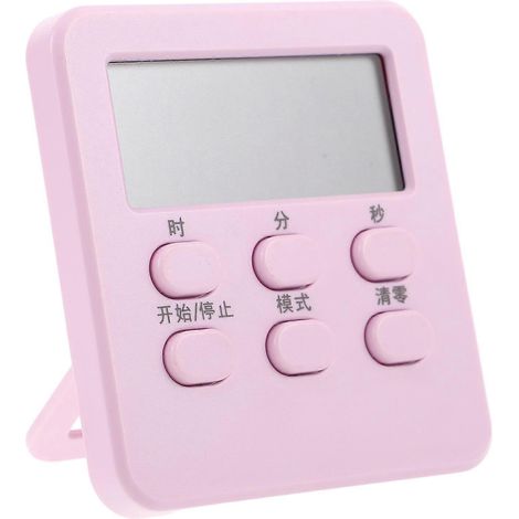 Minuteur numérique rectangulaire pour la gestion, avec alarme sonore, lot de 2 (1/5)