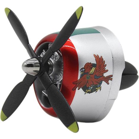 Clip désodorisant pour grille d'aération P-47 : Désodorisant pour voiture miniature Raiden Fighter - Éliminateur d'odeurs longue durée pour voitures d'hommes (1/5)