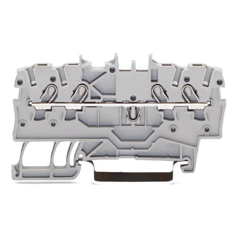 Conector rail Wago 2000-1403 13,5 A 4 hilos