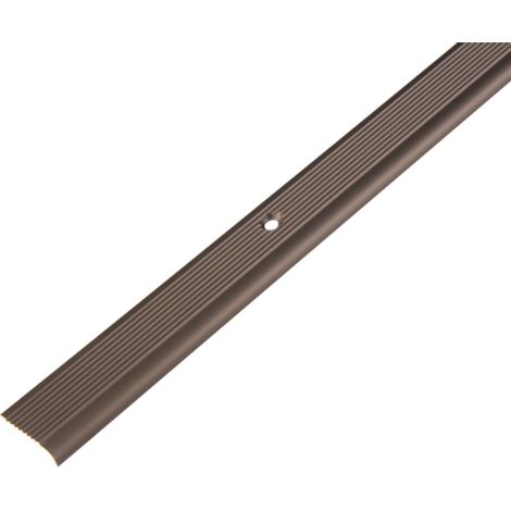 ALBERTS Treppenkanten-Schutzprofil, Alu bronze elox., LxBxHxS 2000x23x5, 0x1,8mm (1/3)