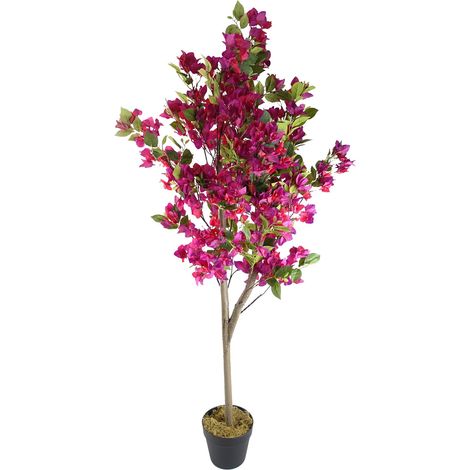150cm Artificial Pink Bougainvillea Tree (1/2)