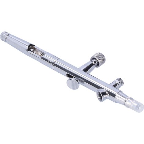 Kit complet de pistolet à peinture aérographe G1/8 pour projets artistiques, loisirs créatifs, maquillage et dessin. (1/5)