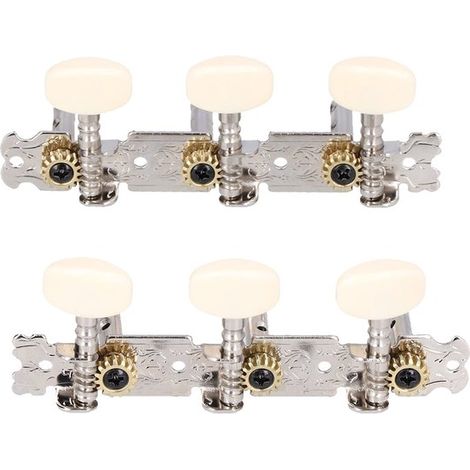 Clavijas de afinación con doble orificio para guitarras acústicas (1/5)