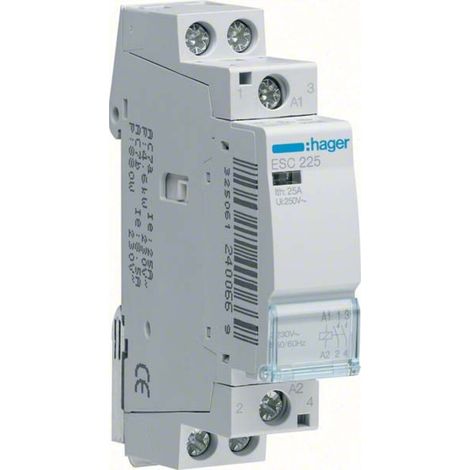 Hager Schütz 25A 1S+1Ö 230V ESC227