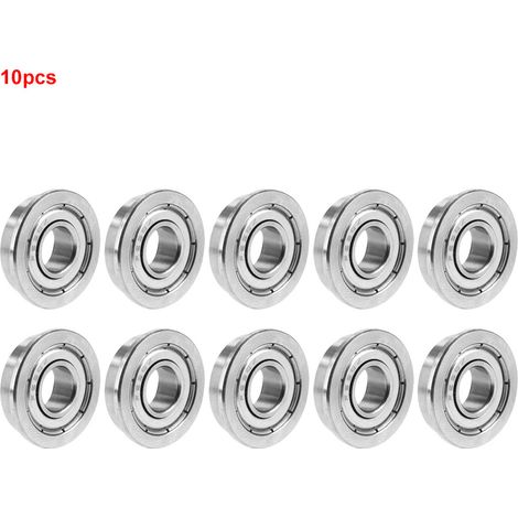 10pcs F698ZZ Double shielded Miniature Flanged Ball Bearings 8196mm (1/5)