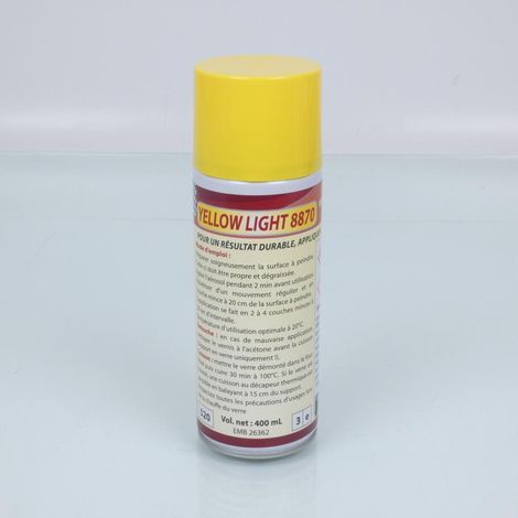 restom gelber Lack yellow light 8870 400ml für optisches Glas (1/2)