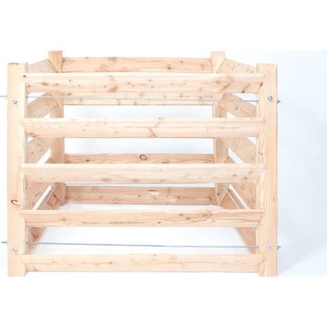 Westmann Composteur en bois Konni S Bois de mélèze Naturel