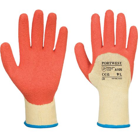 Gant Extra Grip Farbe: Gelb/Orange Größe XL - Portwest