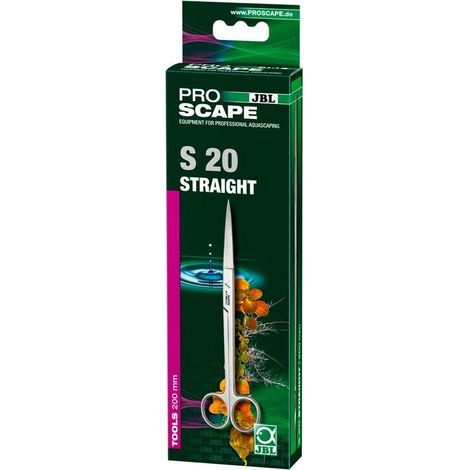 JBL ProScape Tool S 20 Forbici dritte per Tagliare Piante per aquascaping (1/4)