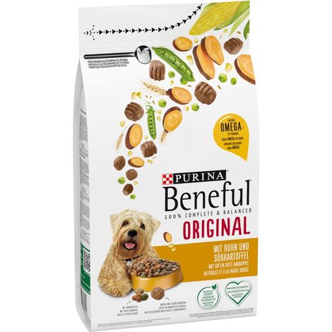 Purina Beneful Hundetrockenfutter Adult Mini 1,4 kg Huhn & Süßkartoffel (1/3)