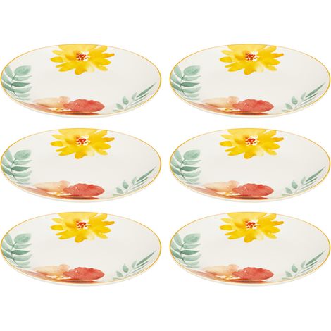 Dessertteller MARGAUX, Porzellan, 6 Stk. × Ø 19 cm