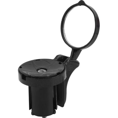 Rétroviseur de guidon pivotant avec réflecteur de sécurité pour vélo, en acrylique PC