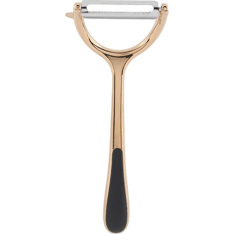 1 Pelador de aleación de zinc, cuchilla eficiente, mango ergonómico, para cocina doméstica. (1/5)
