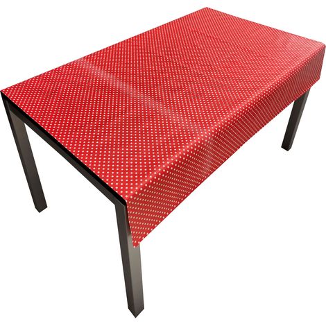 Nappe PVC Base Polyester Anti-taches À Pois 100X140 CM (1/5)
