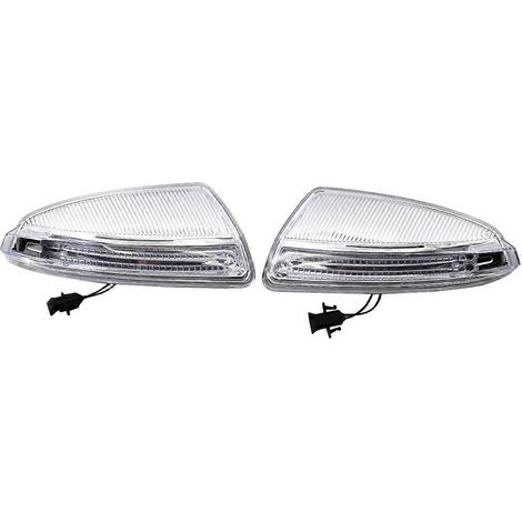 Luz de señalización LED izquierda y derecha para espejos retrovisores de coche Mercedes-Benz Viano VITO W639 W204 S204 A2048200721 A2048200821（）