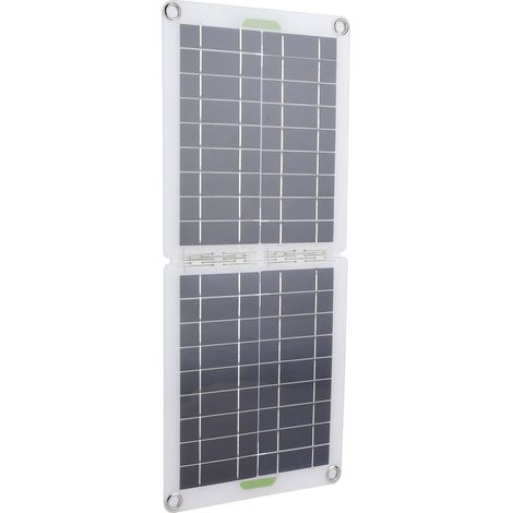 Panneau Solaire Pliable 30W Portable avec Chargeur USB-C pour Voiture Camping-Car Bateau Urgence Extérieur (1/5)