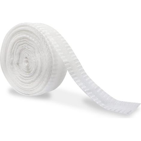 Nastro autoadesivo per orlo pantaloni, lunghezza 10 metri, striscia adesiva termoadesiva per modificare la lunghezza dei pantaloni, colore nero. (1/5)
