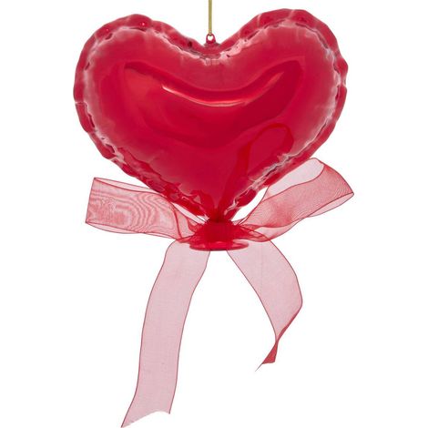 Pallone sdn a cuore in vetro 10cm - Feeric lights & christmas (1/5)