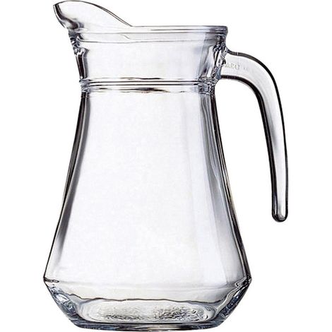 VIVALTO jarra vidrio asa 1 litro , Jarra vidrio asa 1 litrosFabricada en vidrio de alta calidadIdeal para servir sus bebidasApta para lavavajillasMedidas: 20 x 20 x
