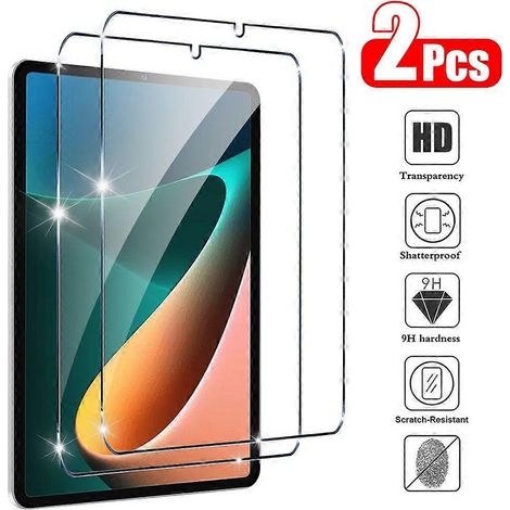 Lot de 2 protections d'écran en verre trempé pour tablette Xiaomi Redmi Pad 10,6 pouces (1/5)