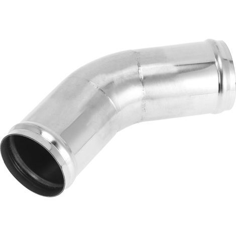 Tube D'Échappement Coudé À 45° Avec Perle Roulée 1pc DIY Custom (1/5)