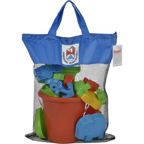 Simba 107114090 - Set da Gioco con Sabbia, Secchiello, sabbiera, 22 Pezzi, 50 x 26, 5 cm (1/5)
