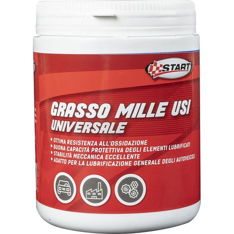 Grasso mille uso lubrificante litio 1kg universale antiossidante