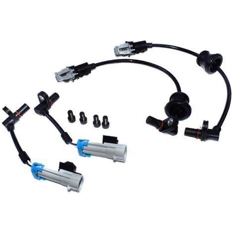 Ensemble de 4 capteurs ABS de moyeu avant et arrière 96626080 96626078 pour Chevrolet (1/5)