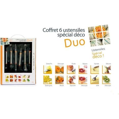 Ustensiles spécial déco coffret de 6 pieces